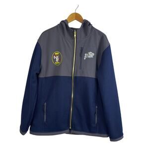 US Navy Boxing Bill the Goat Jacket Men's XL Full Zip Heavyweight Hoodie (D525)‎